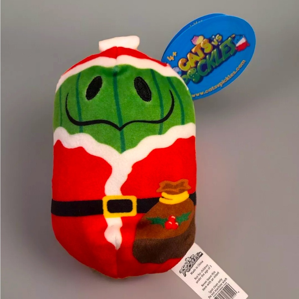2022 Cats VS Pickles ST PICKLAUS #453 Beanbag Plush CHRISTMAS Holiday Series NWT
